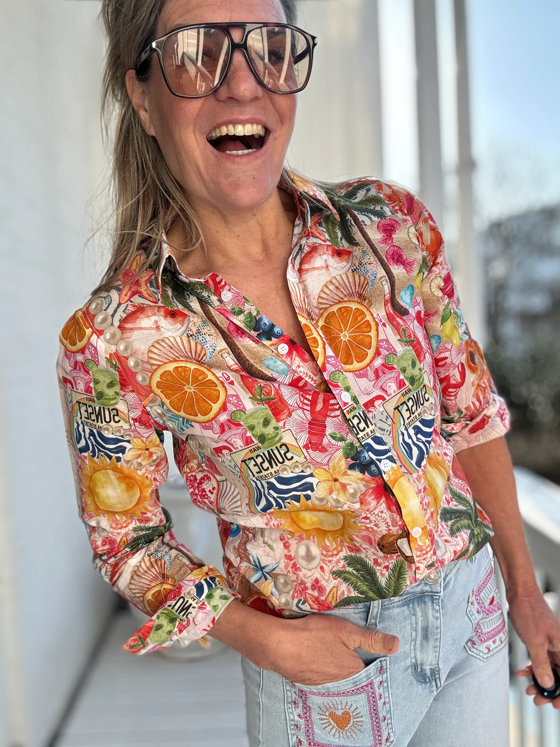 Blouse - Sunset - Image 3