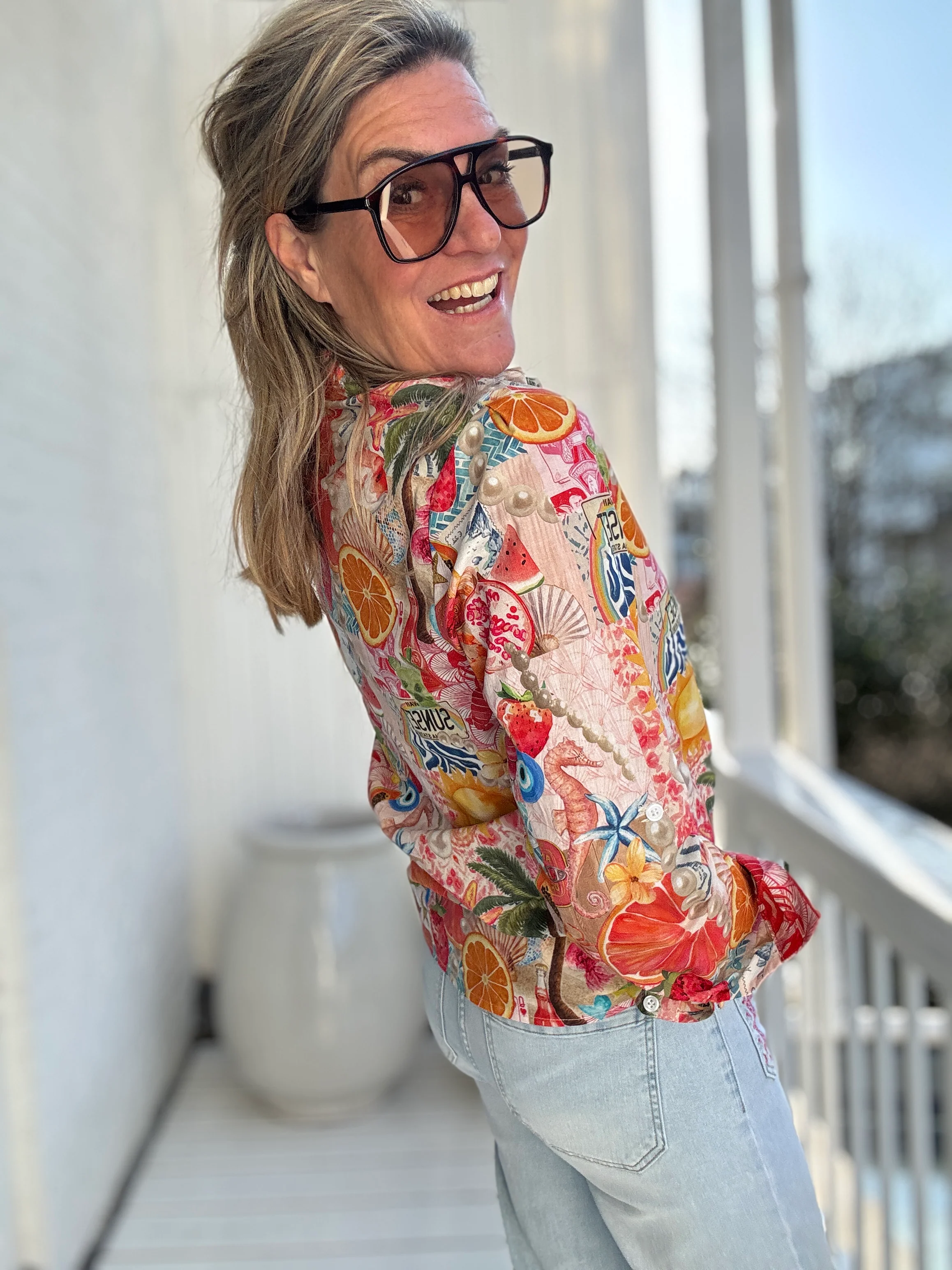 Blouse - Sunset - Image 4